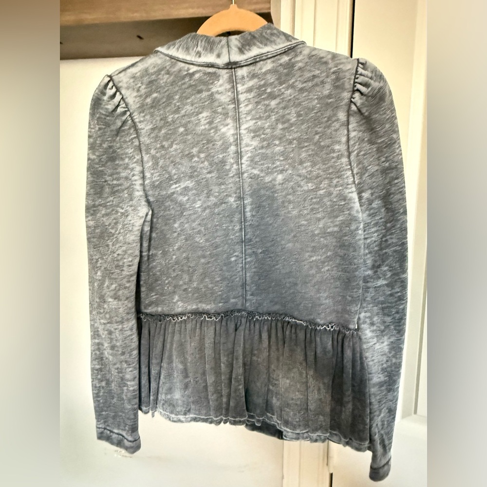 Juicy Couture Gray Women's Blazer with Peplum Detail - Picture 3 of 3